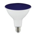 Satco S29482 11 5 Watts Par38 Led Blue 90 Degree Beam Angle Medium Base 120 Volt Ideal For Use In Soffit Under Eave 