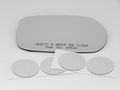 06-08 Azera Passenger Side Heated Mirror W O Backing Plate Turn Signal On Housing Comes With Adhesive Usa 