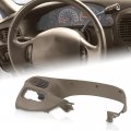 G-plus Dash Gauge Front Upper Instrument Cluster Bezel Trim Panel W 1 Switch Air Vent C13 Compatible With Ford F150 Expedition