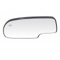 Ocpty Driver Side Mirror Glass Smooth Heating Replacement For 2003-2006 Cadillac Escalade Esv 2002-2006 Chevrolet Avalanche