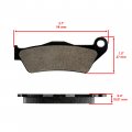 Caltric Rear Brake Pads Compatible With Bmw R1100s 1996-2005 2006 2007 2008 2009 2010 2011