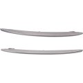 Front Bumper Trim Grille Molding For Bmw 528i 535i 550i 2011 2012 2013 Silver Driver And Passenger Side Pair Bm1046126 