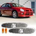 Usr 00-05 Neon Side Marker Light A All Clear Front Bumper Sidemarker Lamps Left Right For 2000-2005 Dodge Plymouth Chrysler 