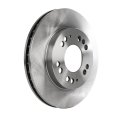 Front Brake Disc Rotor For Dodge Avenger 1995 1996 1997 1998 1999 2000 Vented Plain Surface 10 06 In Diameter 5 Lugs Mb699761 