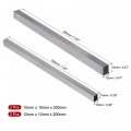 Uxcell Lathe Tool Bit Set 10mmx10mmx200mm 12mmx12mmx200mm Square Hss High Speed Steel Turning Tools Fly Cutter Mill Blank 4pcs
