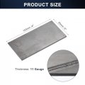 Uxcell 2x4 Inch Mild Steel Welding Plate 11 Gauge Practice And Training For Mig Tig Arc Gas Stick 6pcs