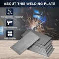 Uxcell 2x4 Inch Mild Steel Welding Plate 11 Gauge Practice And Training For Mig Tig Arc Gas Stick 6pcs