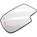 Left Side Door Mirror Glass- For 2003-06 Chevy Silverado 1500 2007 Classic Smooth Heated Turn Signal Chrome Led Oe 88944391 