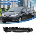 X Autohaux Car Bumper Bracket Side Retainer Replacement For Toyota Yaris Base 2007-2009 No 5253552060