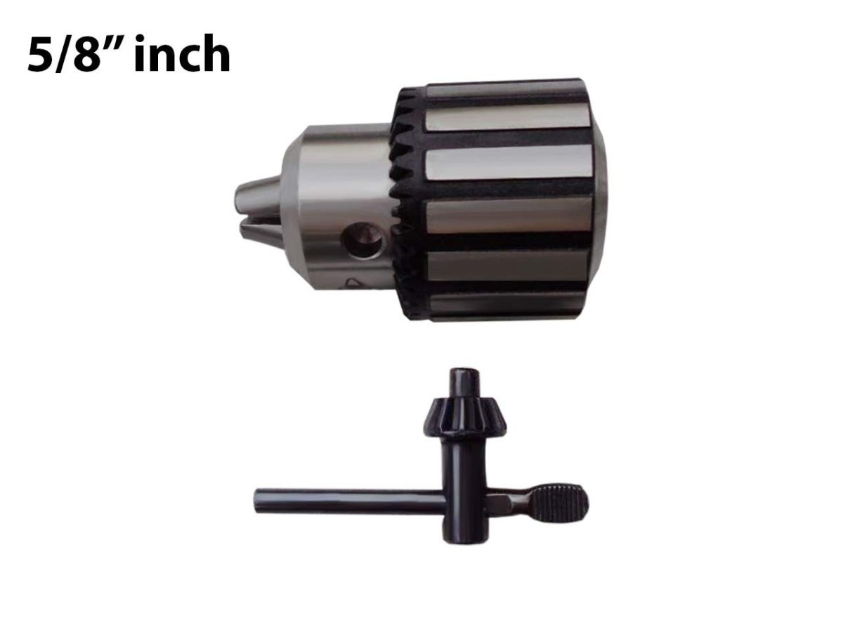 5 8 In Heavy Duty Keyless Drill Press Chuck For Central Machinery 919 Stainless Steel Replacement With Key