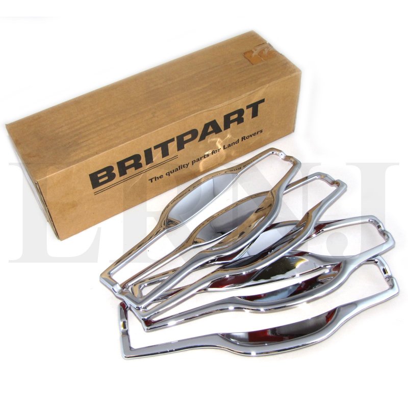 Door Handle Surround Plastic Chrome Set Of 4 For Land Rover Range L322 Part Da5654