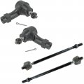 Steering Inner Outer Tie Rod End Lh Rh 4 Piece Kit For 09-11 Ford Focus 