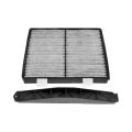 Cabin Air Filter Retrofit For Gmc Sierra 3500 Hd 2500 2007 2014 9 5 In Length Paper With Plastic Cover Plate Replaces 22759208 