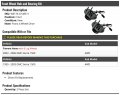 Front Wheel Hub And Bearing Kit 2 Piece Set Compatible With 1999-2006 Gmc Sierra 1500 4wd