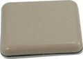 Shepherd Hardware 3949 2-inch Adhesive Square Slide Glide Furniture Sliders 4-pack 