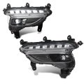Front Led Fog Lights Lamps Pair Left Right Side For Hyundai Santa Fe Sport 2017-2018 922014z510 922024z510 Hy2592164 Hy2593164 