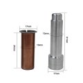 Door Hinge Pin Liners Busing Kit Compatible For Jeep Wrangler Cj7 Cj5 Tj Yj Models 4pcs Bushings 1 Bushing Removal Tool