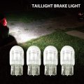 Nghtmre 10 Packs Clear White 3157 Turn Signal Parking Light Bulbs 