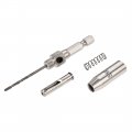 Uxcell Self Centering Hinge Tapper Core Drill Bit Hole Puncher 5 64 Diameter For Woodworking Silver