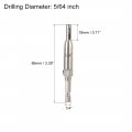 Uxcell Self Centering Hinge Tapper Core Drill Bit Hole Puncher 5 64 Diameter For Woodworking Silver