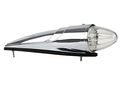 Partsam 5x Clear Lens Torpedo Clearance Roof Running Top 17 Led Amber Lights For Heavy Duty Trucks Kenworth Peterbilt