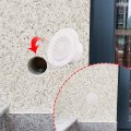 Uxcell Round Vent Cover Abs Plastic Adjustable Air White For 3 1 5 Diameter Hole 2pcs