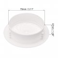 Uxcell Round Vent Cover Abs Plastic Adjustable Air White For 3 1 5 Diameter Hole 2pcs