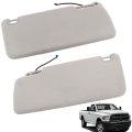 Gray Sun Visor Left Right Side Replacement For Ram 1500 2500 3500 Pickup 4-door 2013-2018 