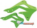 Powerflow Intake Radiator Shrouds 1cyc-1867-72f Flo Green Painted Plastic 