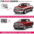 G-plus Smoke Lens Front Bumper Fog Lights Assembly Compatible With Dodge Ram 1500 2009-2012 Ram 2500 3500 2010-2018 Driving