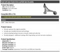 Front Left Driver Side Lower Control Arm And Ball Joint Assembly Compatible With 2002-2006 Infiniti Q45
