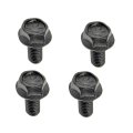 Multi Purpose Bolts Grade 8 Steel Yellow Zinc Finish Hex Head Coarse Thread Tap End 0 5 In Tool Size 18 Tpi 4 Piece Set 