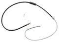 Rear Parking Brake Cable Bc92611 For 1970 To 1972 Ford F250 Nylon Coated Steel With Brackets And End Fittings 