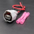 Set Of 2 Male And Female Side Marker Light Pigtail Connector Pin Harness Wire For Toyota Lexus Camry Prius Rav4 Corolla