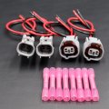 Set Of 2 Male And Female Side Marker Light Pigtail Connector Pin Harness Wire For Toyota Lexus Camry Prius Rav4 Corolla