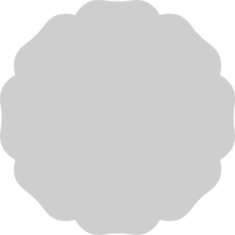 Ekena Millwork Rosc025x5shbuf W X 2 1 2 3 8 P Standard Small Shelby Flower Rosette White