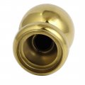 Aexit 76mm Ball Construction Hardware Top Cap 201 Stainless Steel Gold Tone For Stair Newel Fence Post Model 30as460qo496