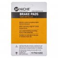 Niche Brake Pad Set For Kawasaki Eliminator 125 43082-0095 41048-1076 Front Rear Semi-metallic