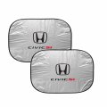 Ipick Image For Honda Civic Si Dual Panels Easy Folding Windshield Sun Shade Universal Fit Cars