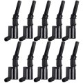 Ignition Coil 10 Pcs For Mercury For Mountaineer 4 6l 2002-2007 F-350 Super Duty 6 8l 1999-2004 Dg508 