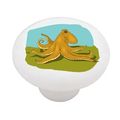 Ocean Octopus Decorative High Gloss Ceramic Drawer Knob 