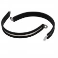 Uxcell 75mm Dia Epdm Rubber Lined P Clips Cable Hose Pipe Clamps Holder 5pcs