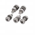 Uxcell 75mm Dia Epdm Rubber Lined P Clips Cable Hose Pipe Clamps Holder 5pcs