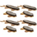 Niche Front Rear Brake Pad Set For Kawasaki 43082-0081 Ceramic 4 Pack 
