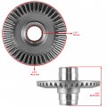 Caltric Rear Differential Gear Pinion Kit Compatible With Honda 41431hp5600 41431-hp5-600