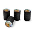 Graphics More The Flintstones Fred Character Tire Rim Wheel Aluminum Valve Stem Caps 