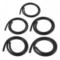 5pcs 3ft Silicone Vacuum Tubing Hose2 3 16 1 4 5 3 8 Id 130psi Max Pressure Black 
