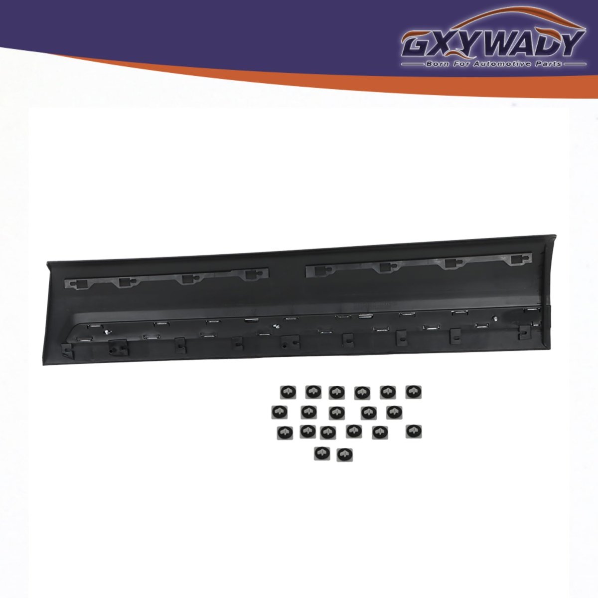 Front Left Driver Door Lower Molding Trim Replacement For Explorer 2016 2017 2018 2019 Black And Silver Part Number