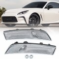 Nslumo Led Side Marker Lights Replacement For 2022 2023 Su Baru Brz Zd8 2022-up To Yota Gr86 Zn8 Jdm Amber Front Bumper 