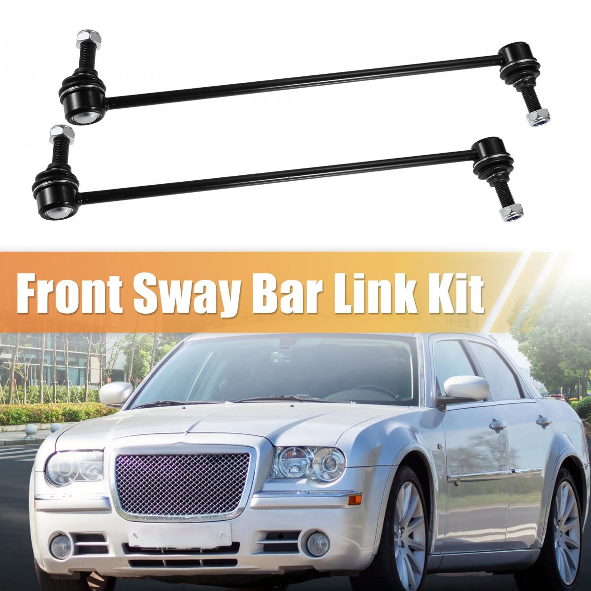 Front Sway Bar Links Stabilizer End Link Suspension Kit For Land Rover Range 2003 To 2012 K750063 Lr030047 Rbm000011 Rbm500200